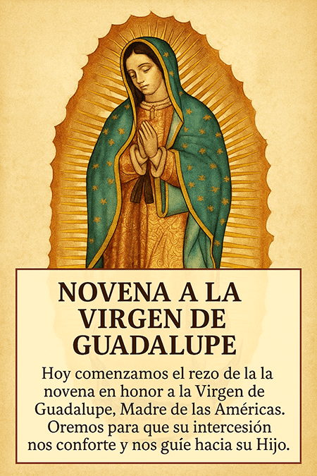 Novena a la Virgen de Guadalupe